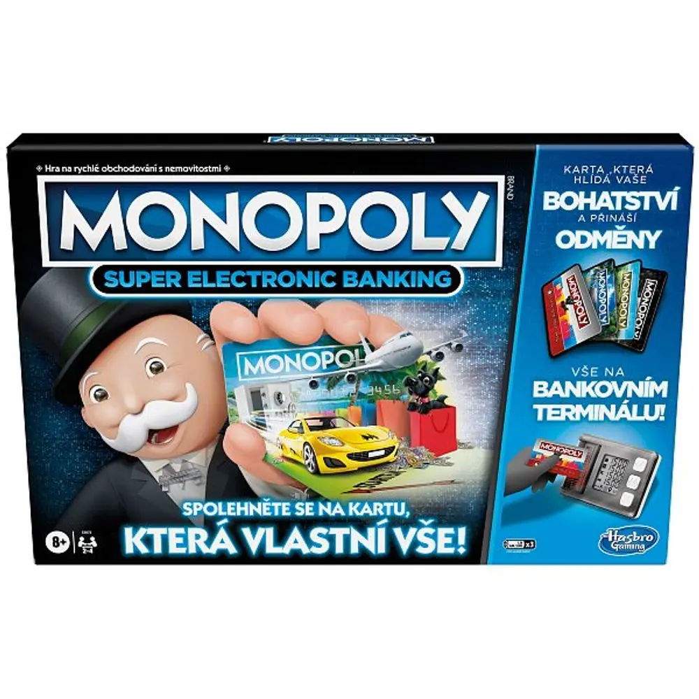 Monopoly Super elektronické bankovnictví CZ verze