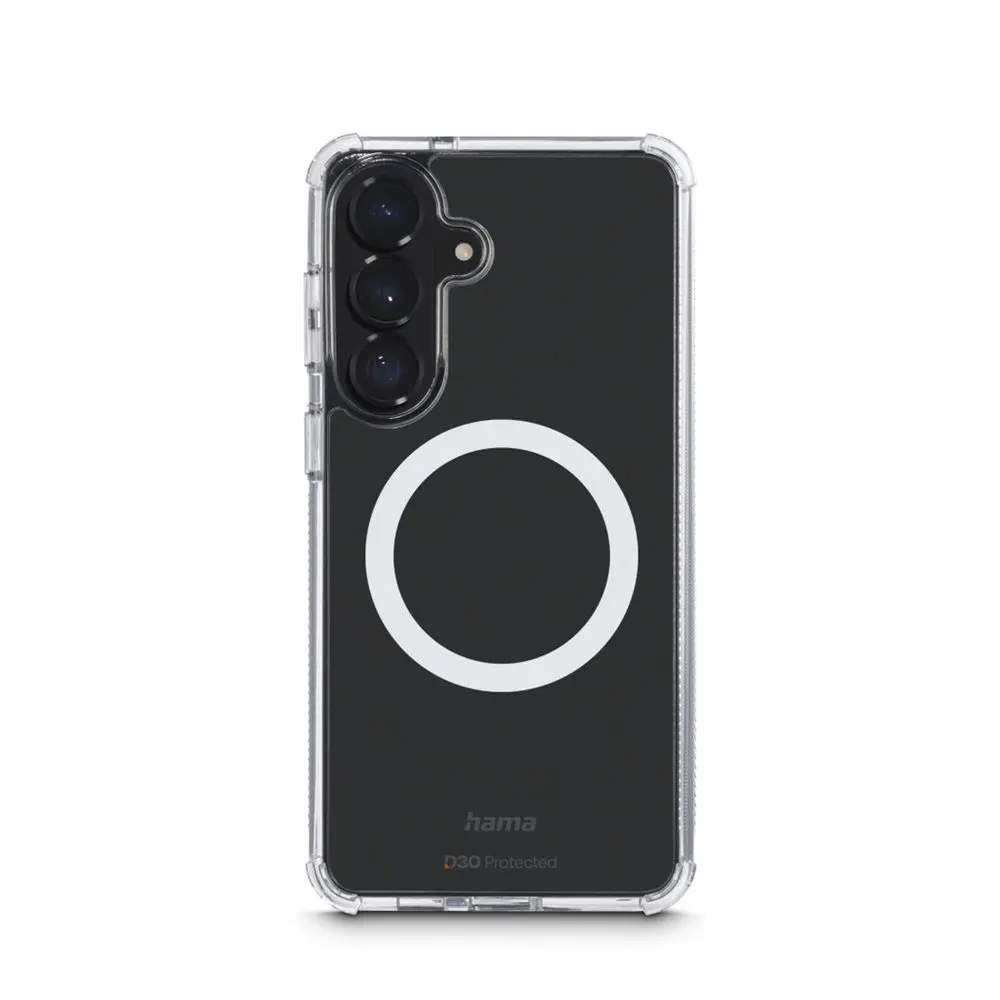 Hama Extreme Protect, kryt pro Samsung Galaxy S26+, magnetický, D3O®, nežloutne, průhledný