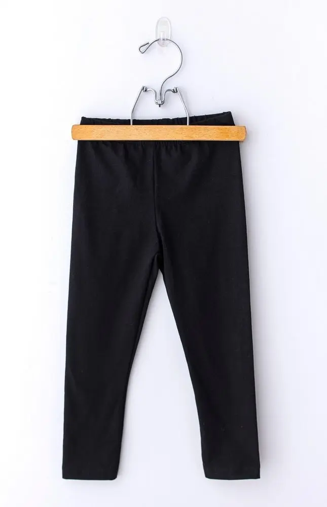 Legíny Lily Grey jednobarevné - black