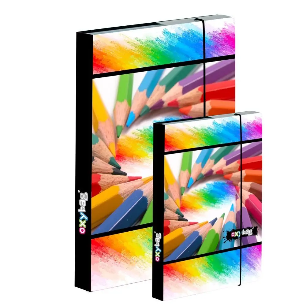 Box na sešity A4+A5 Pastelky - Karton P+P