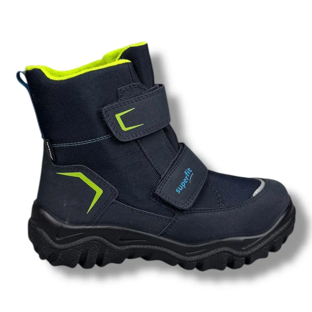 Zimní boty Superfit Husky1 Blau/Hellgrun 1-006081-8000 s membránou Velikost: 36, Vnitřní délka boty: 23,2 cm