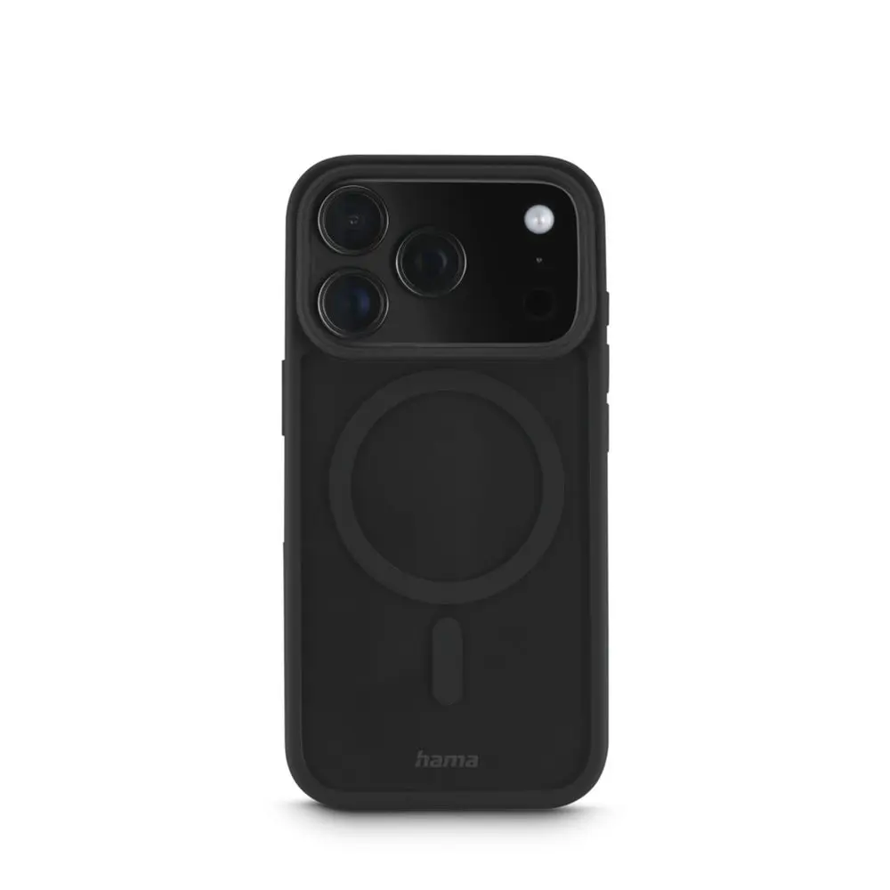 Hama Frame Protect, kryt pro Apple iPhone 17 Pro, magnetický, průhledný/černý