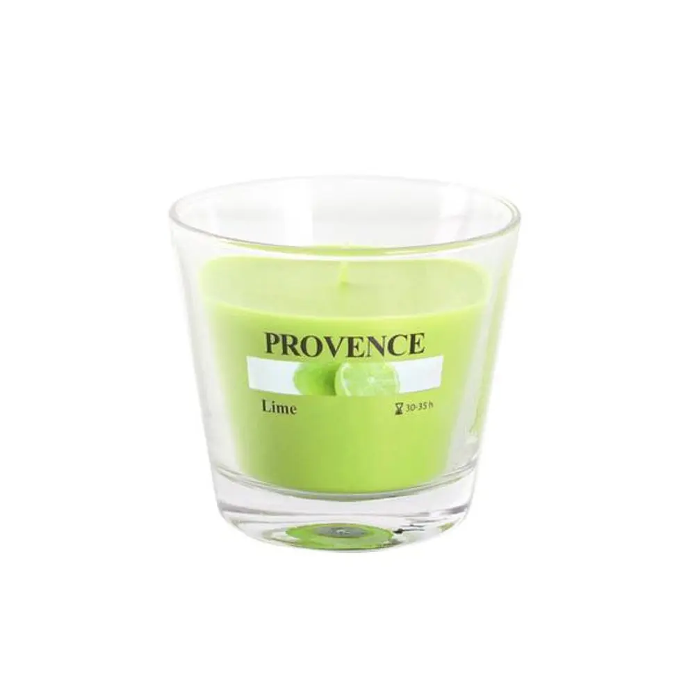 Provence SVÍČKA VE SKLE 140G, LIMETKA