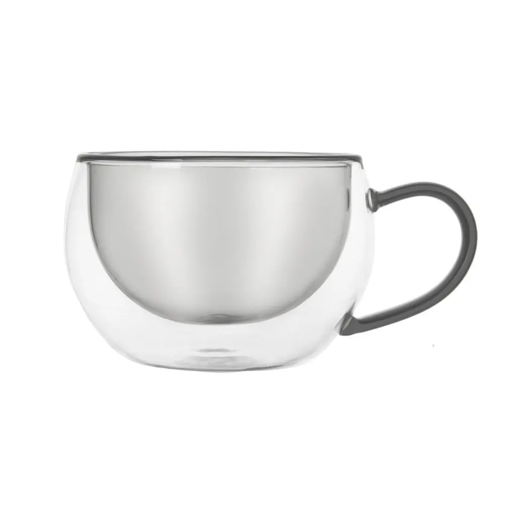 Dvoustěnný hrnek DOUBLE cappuccino 0,33 l 2 ks