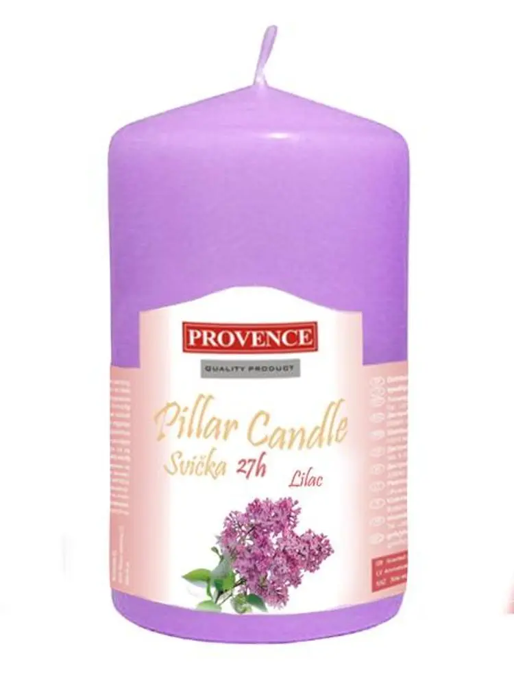 Provence SVÍČKA PARAFÍN VÁLEC S VŮNÍ ŠEŘÍKU, 6 X 11,1 CM_hamashop