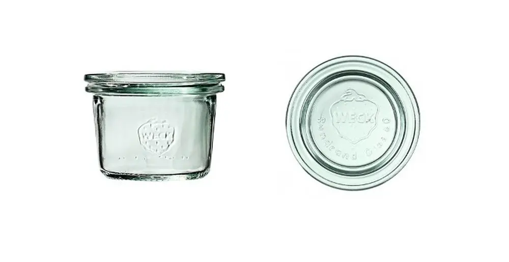 WECK sklen.zavař. 80ml+víčko- 1ks-WECK Sturz (d 60)
