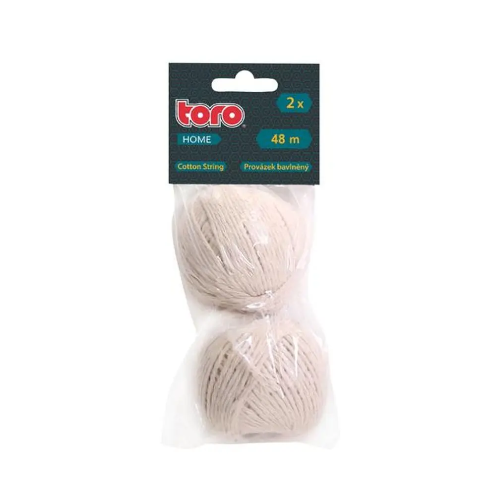 TORO PROVÁZEK BAVLNĚNÝ BÍLÝ 48M, 2KS_hamashop