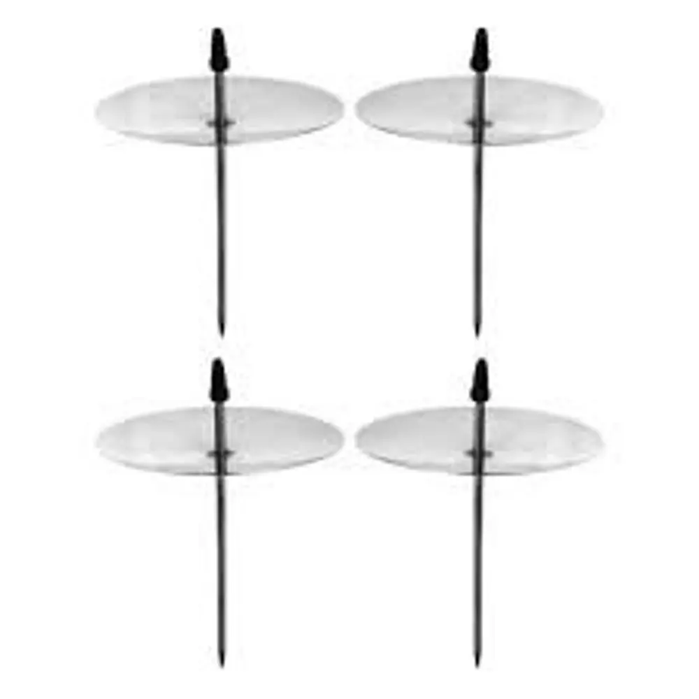 bodec- 4ks-d55mm-stříbrný do adv.věnce, hrot 5cm/2cm, kov