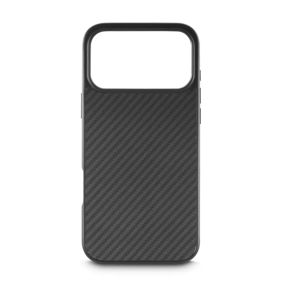 Black Rock Robust Carbon, kryt pro Apple iPhone 17 Pro, magnetický, karbonový vzhled, černý