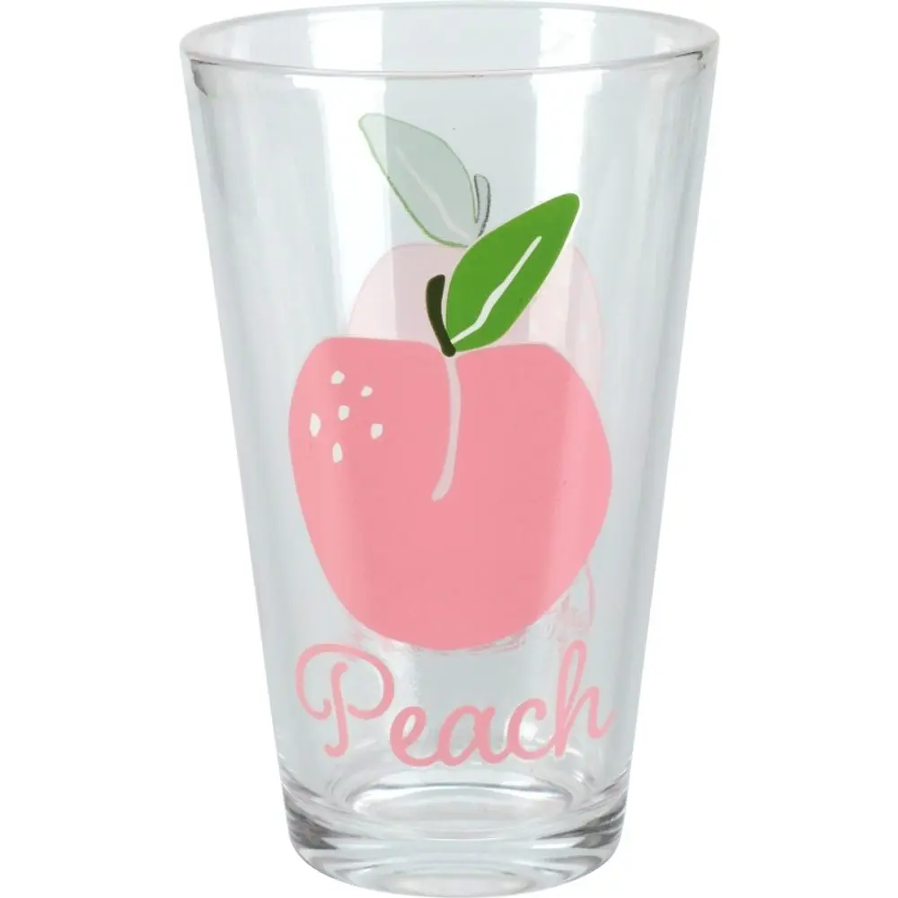 EXCELLENT HOUSEWARE Sklenice 300 ml sada 3 ks růžová Peach KO-170488900ruzo