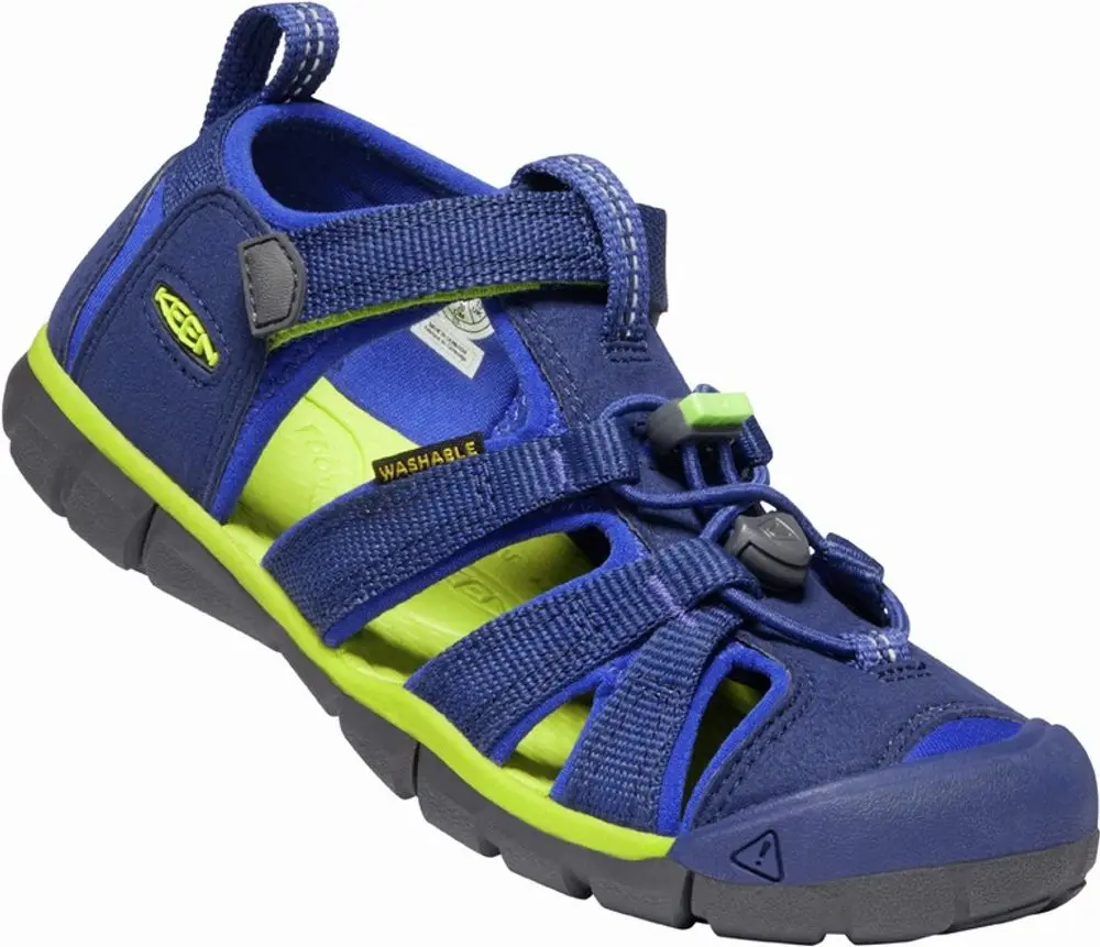 Sandály KEEN SEACAMP II CNX K blue depths/chartreuse - 29
