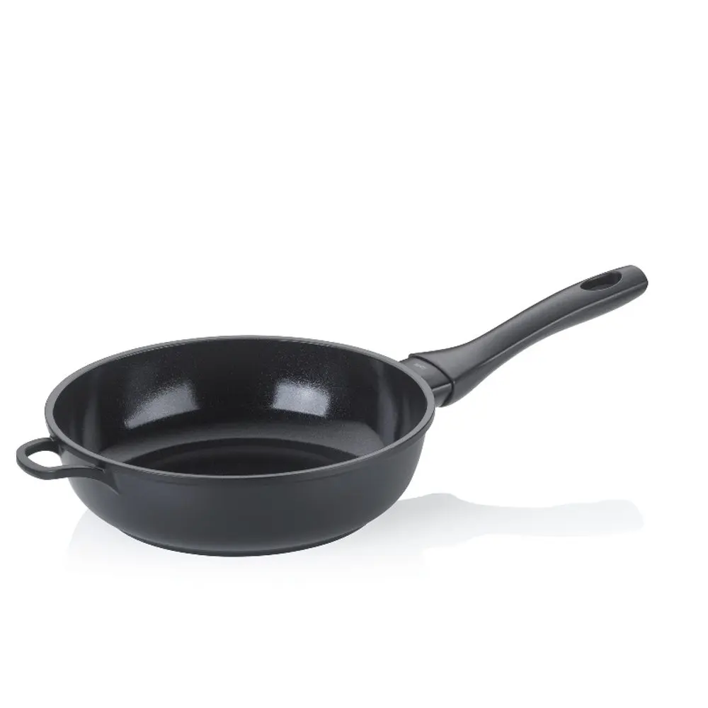 KELA Pánev Atura litý hliník černá 24 cm 1,9l KL-15177