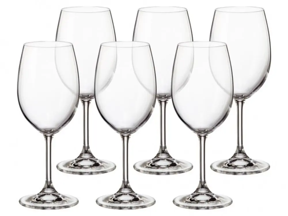 PROHOME - Sklenice SILVIA 350ml sada 6ks