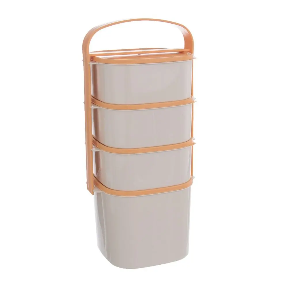 Jídlonosič 1x2 l a 3x1,15 l s víčky
