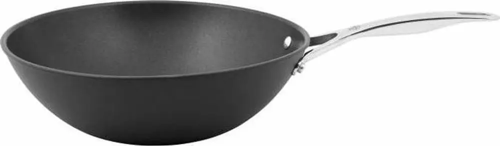 pánev d30cm WOK ALBA, BALLARINI, černá, nepř.povrch