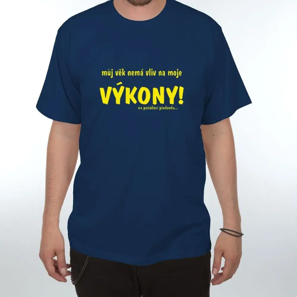 Můj věk nemá vliv na... - S tmavě modrá