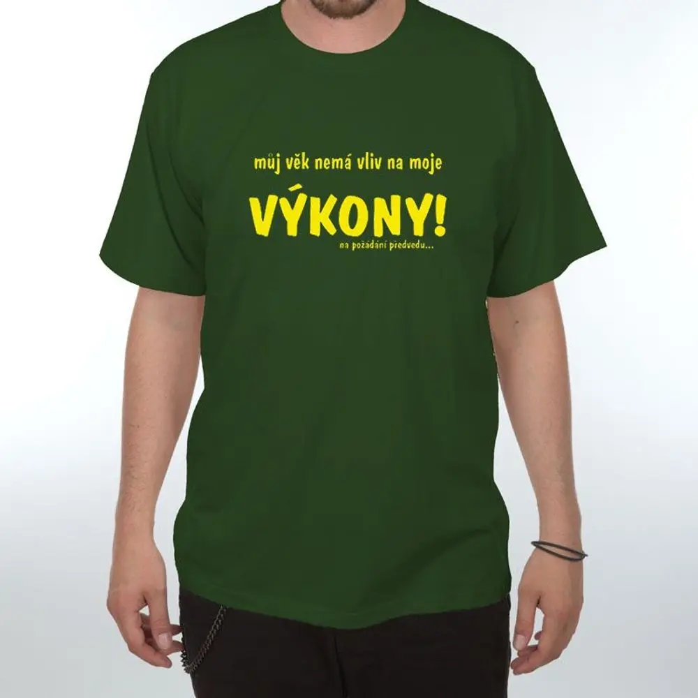 Můj věk nemá vliv na... - XXXL tmavě zelená