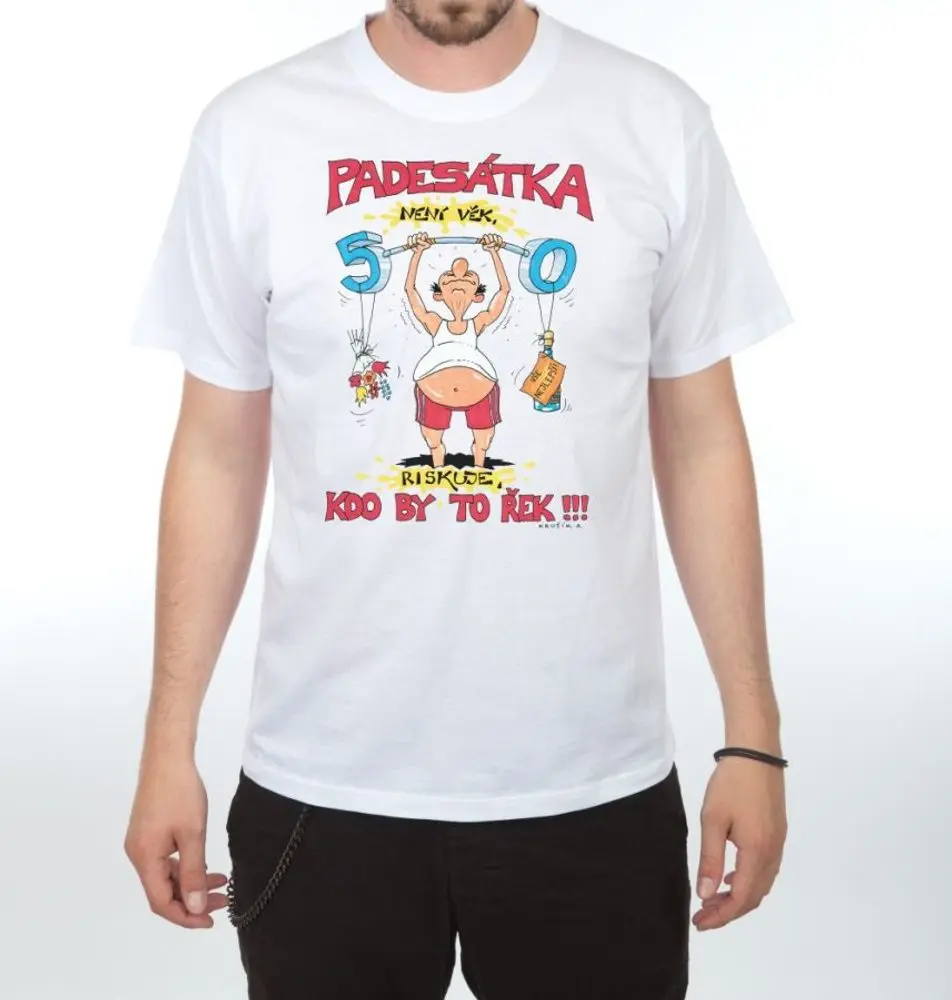 Padesátka není věk - XXL bílá
