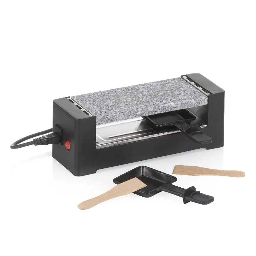 KELA Raclette/kámen Tomül granit black 2 osoby 33,0x11,0x11,5cm KL-10044
