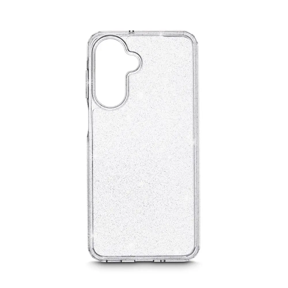 White Diamonds Glitter Case, kryt pro Samsung Galaxy A17/A17 5G, průhledný s třpytkami