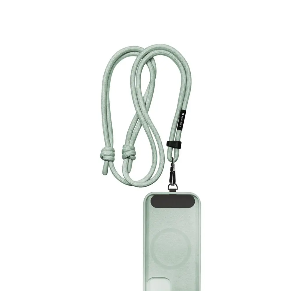 Black Rock Universal Lanyard, šňůrka na mobil, s karabinkou, 30-60 cm, šalvějově zelená