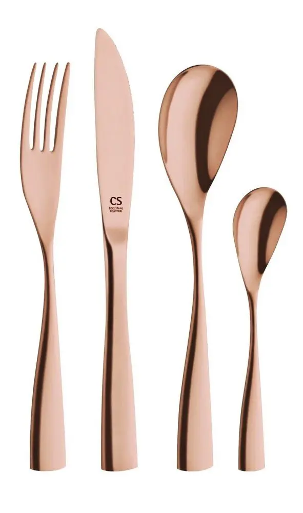 CS SOLINGEN Sada příborů nerez 24 ks BOCHOLT ROSEGOLD CS-080181