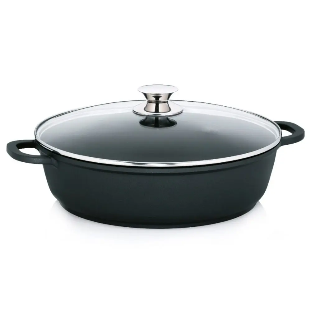 KELA Pekáč kulatý s poklicí 36 cm KERROS KL-11555