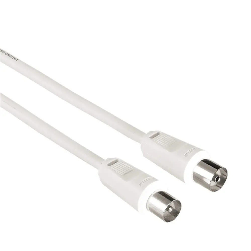 Hama anténní kabel 75dB, bílý, 1.5m