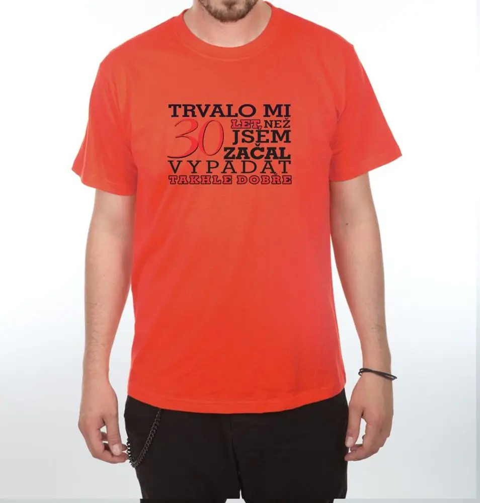 Tričko - Trvalo mi 30 let - XXL červená