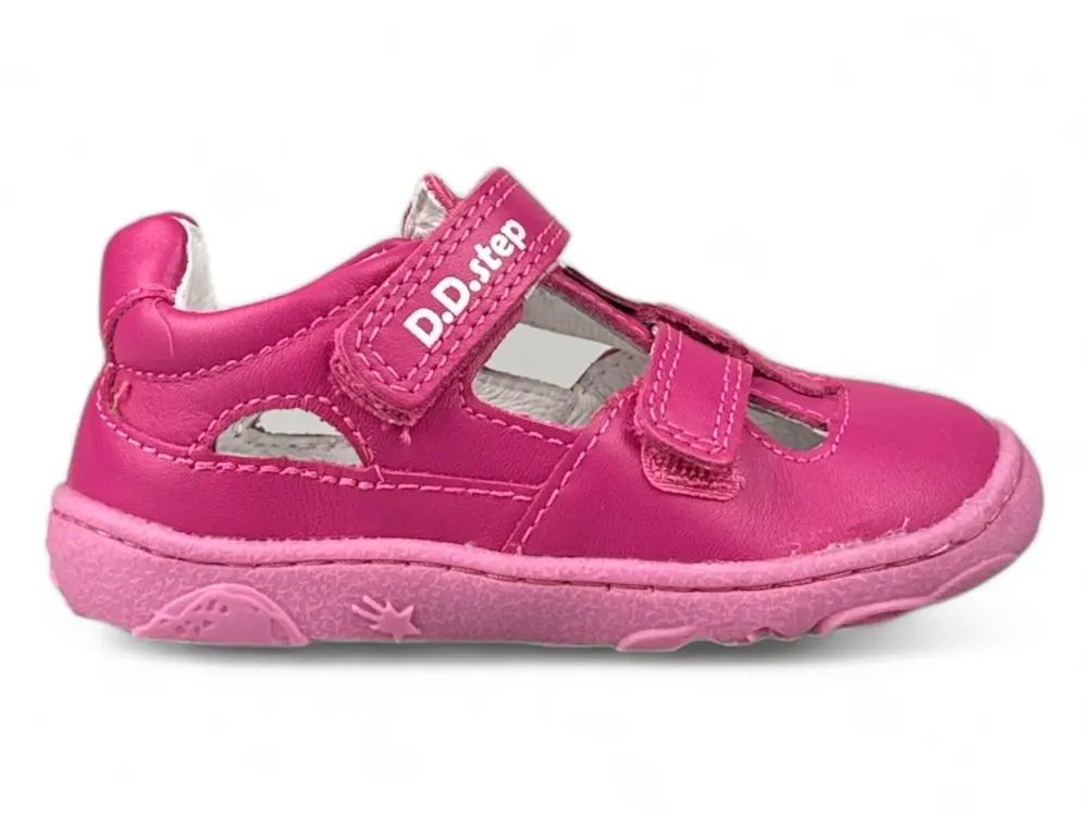 Dívčí BAREFOOT letní obuv DDstep - Růžové - 25