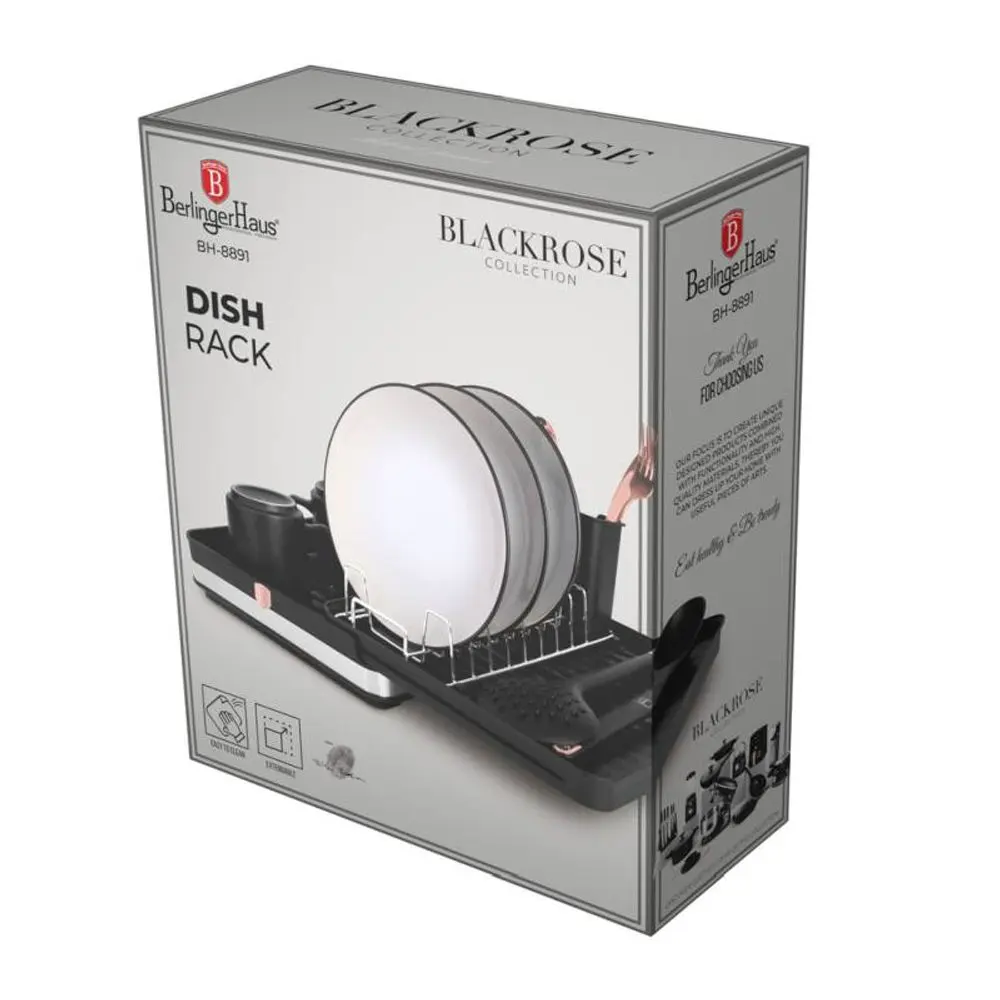 BERLINGERHAUS Odkapávač na nádobí Black Rose Collection BH-8891