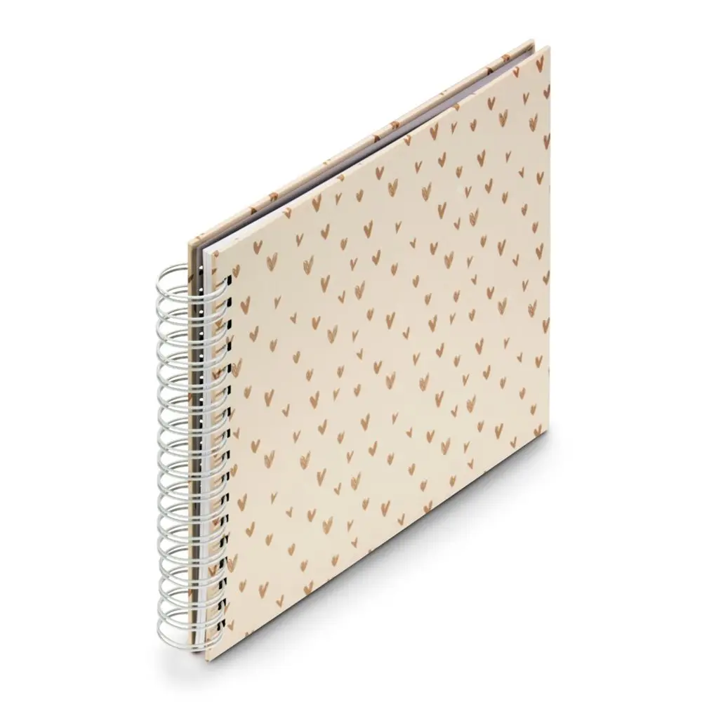 Hama album klasické spirálové LOVELY 28x24 cm, 50 stran, béžová