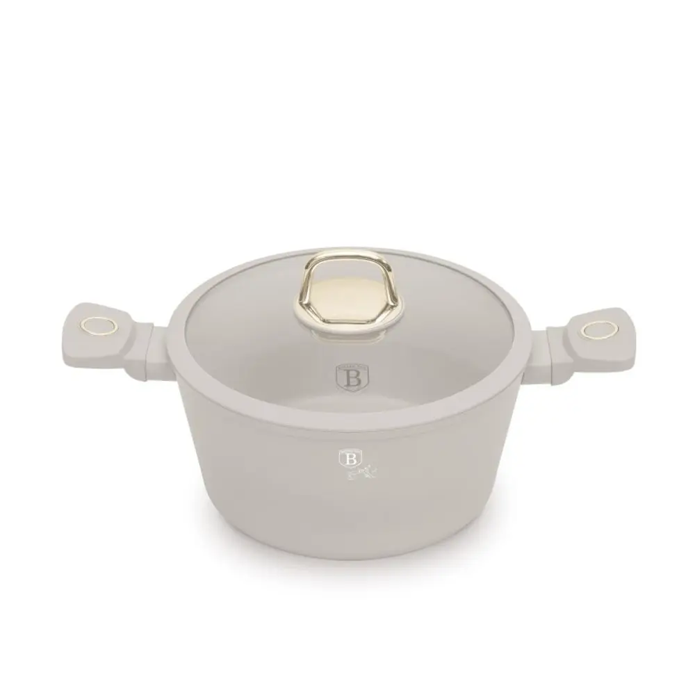 BERLINGERHAUS Kastrol s titanovým povrchem a poklicí 24 cm Sahara Collection BH-8071
