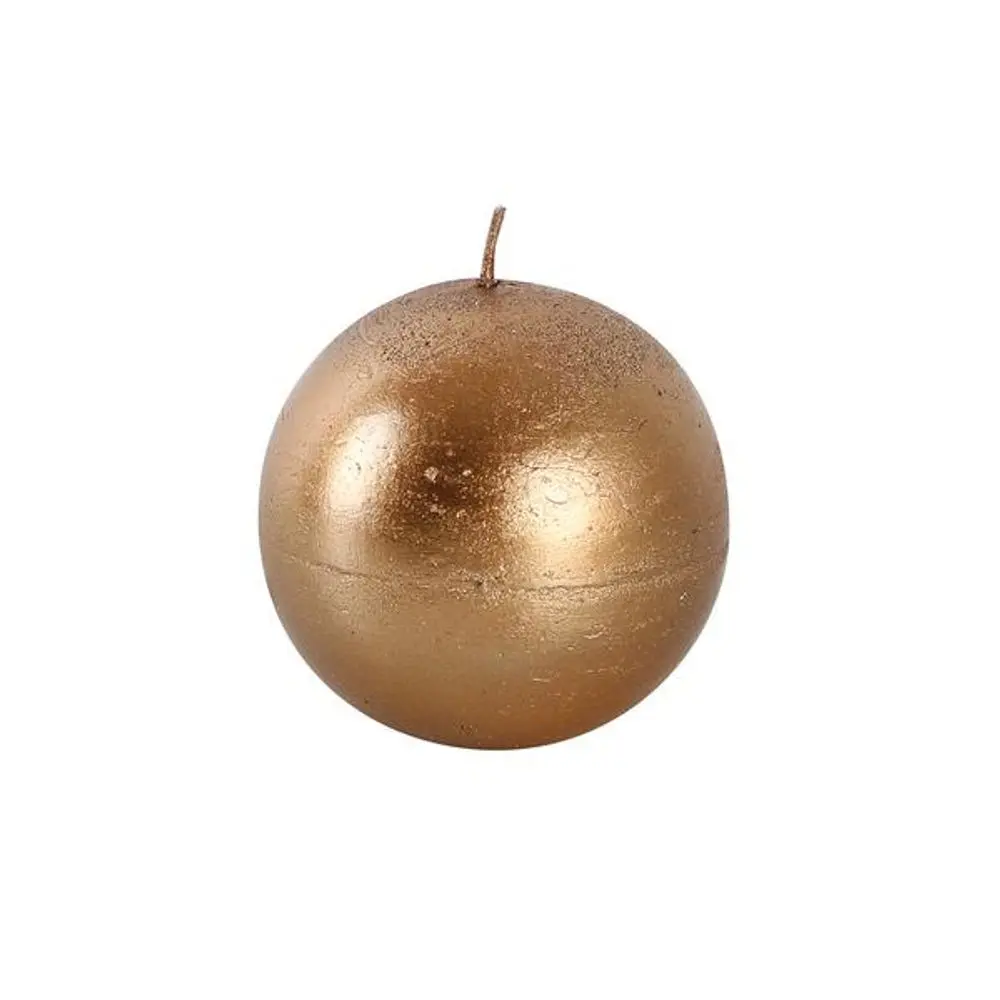 TORO SVÍČKA KOULE, PRŮMĚR 8CM, MĚDĚNÁ_hamashop