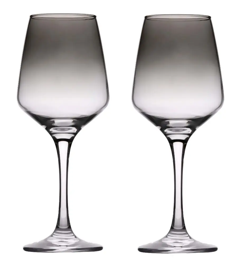 ALPINA Sklenice na víno sada 4 ks 360 ml kouřová ED-224044