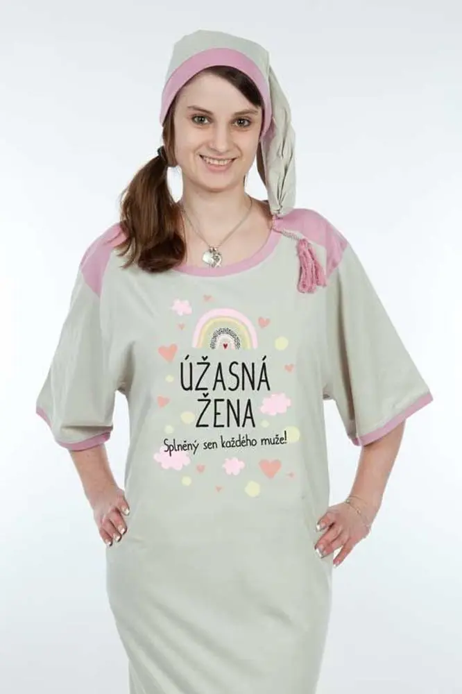 Noční košile - Úžasná žena - XL