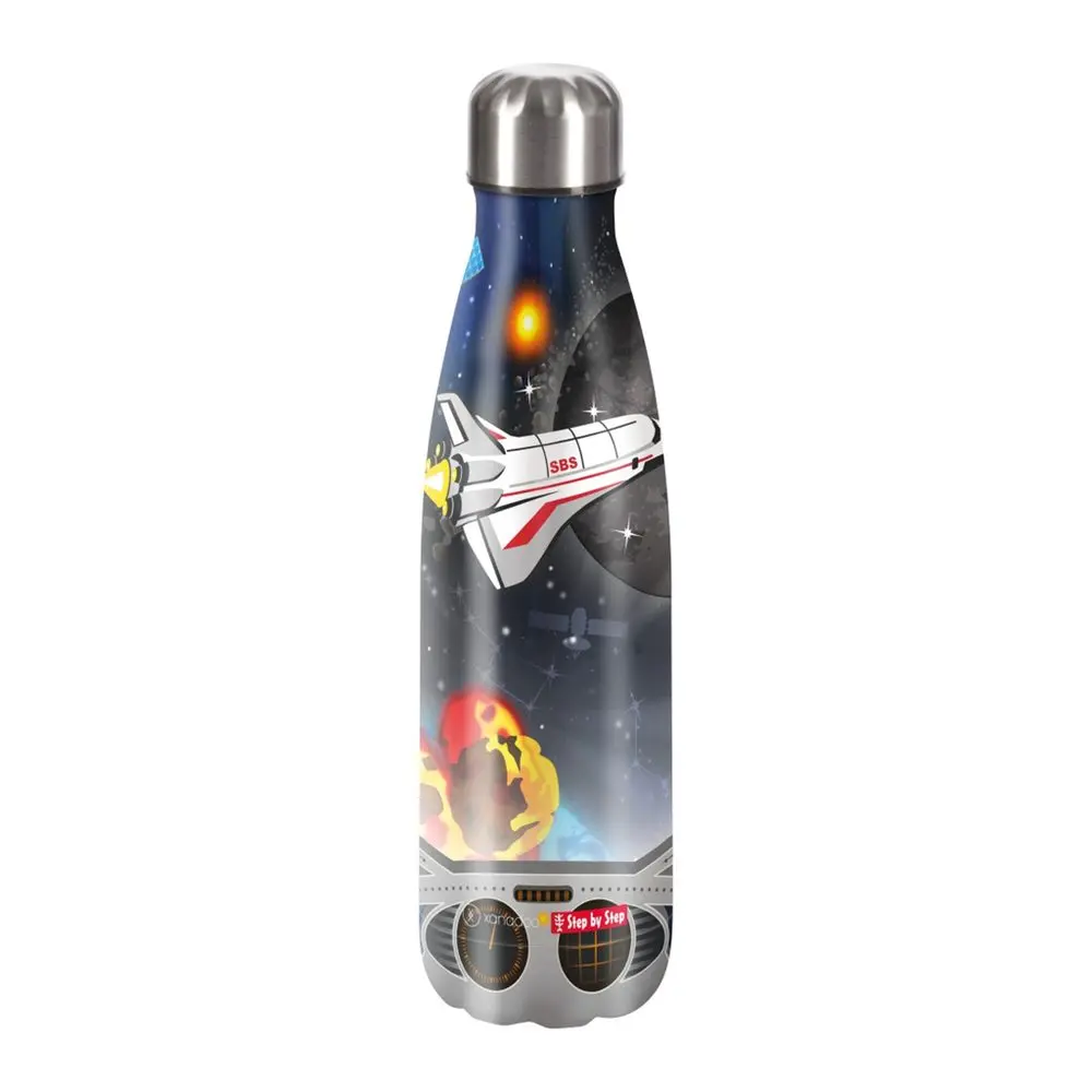 HAMA Izolovaná láhev na pití z nerezové oceli 0,50 l, Vesmírná raketa Rico