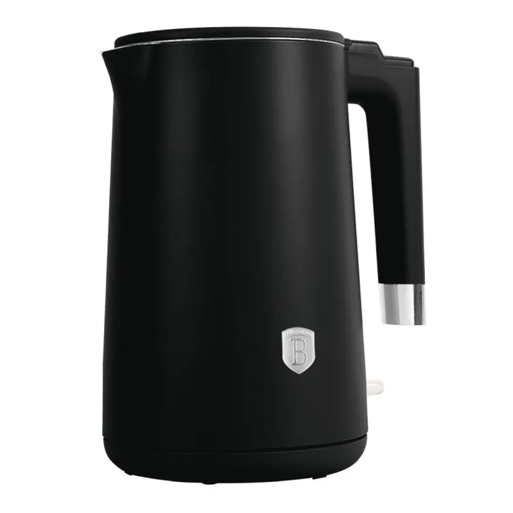 BERLINGERHAUS Rychlovarná konvice s dvojitou stěnou Matte Black Collection BH-9589