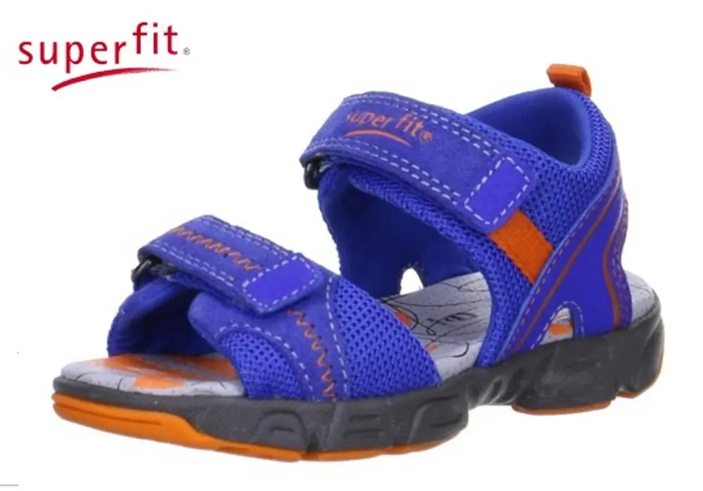 Dětská letní obuv Superfit 4-00181-85 bluet kombi