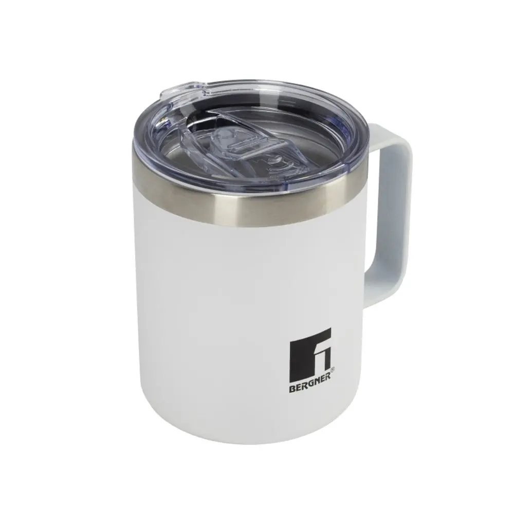 BERGNER Termohrnek 350 ml nerez bílá BG-37788-WH
