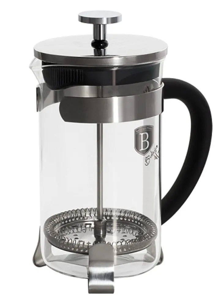 BERLINGERHAUS Konvička na čaj a kávu French Press 800 ml černá BH-1788