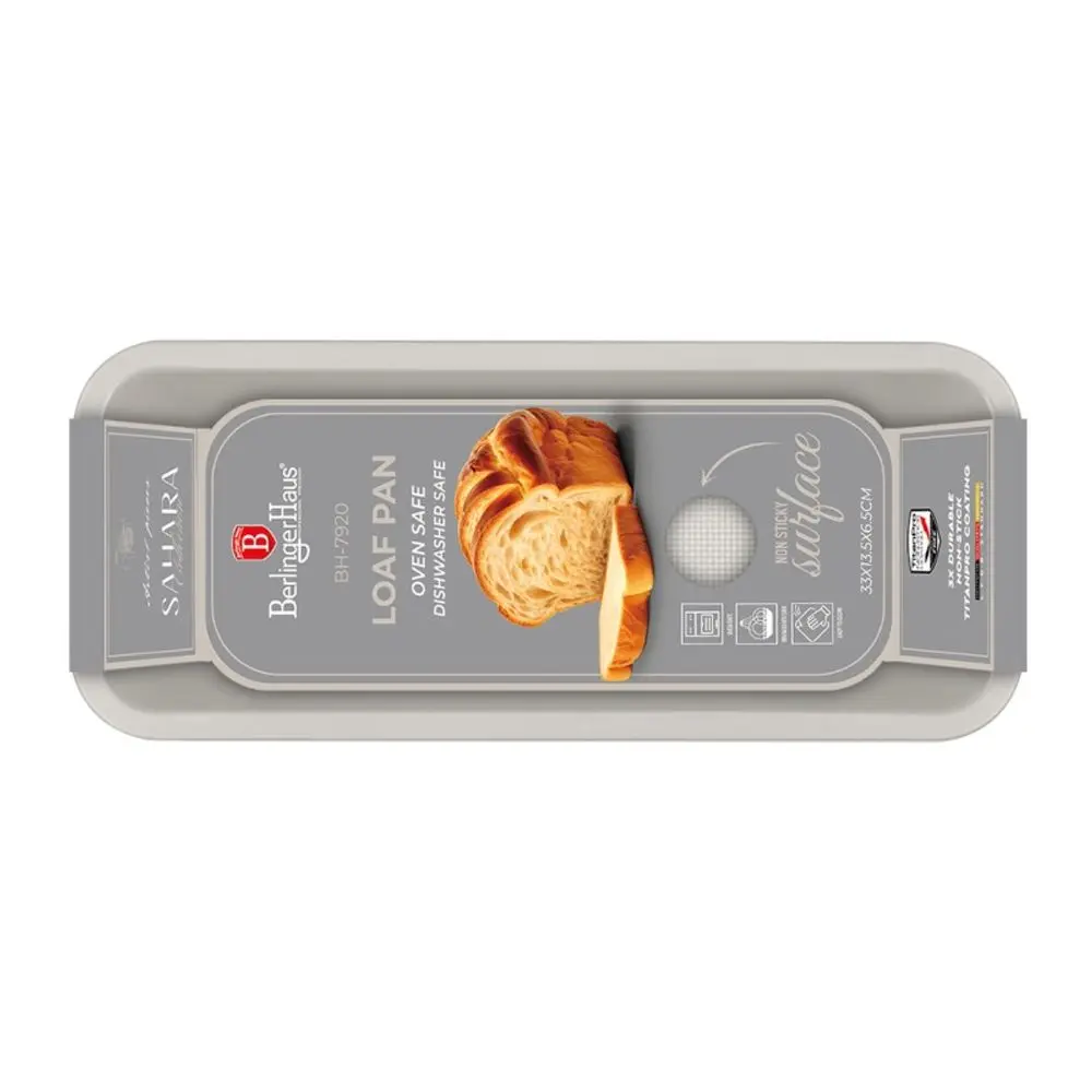 BERLINGERHAUS Forma na biskupský chlebíček s titanovým povrchem Sahara Collection BH-7920