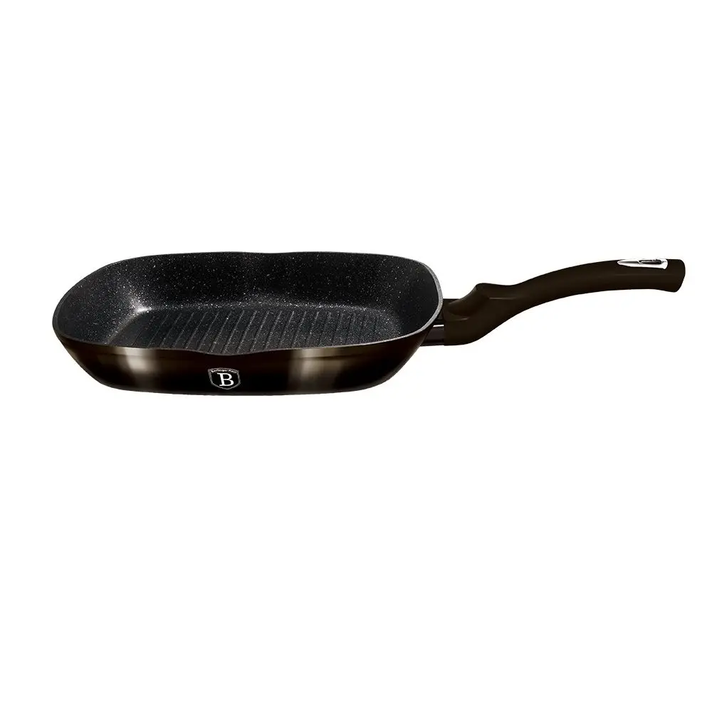 BERLINGER HAUS - Pánev Gril 28cm Shiny Black