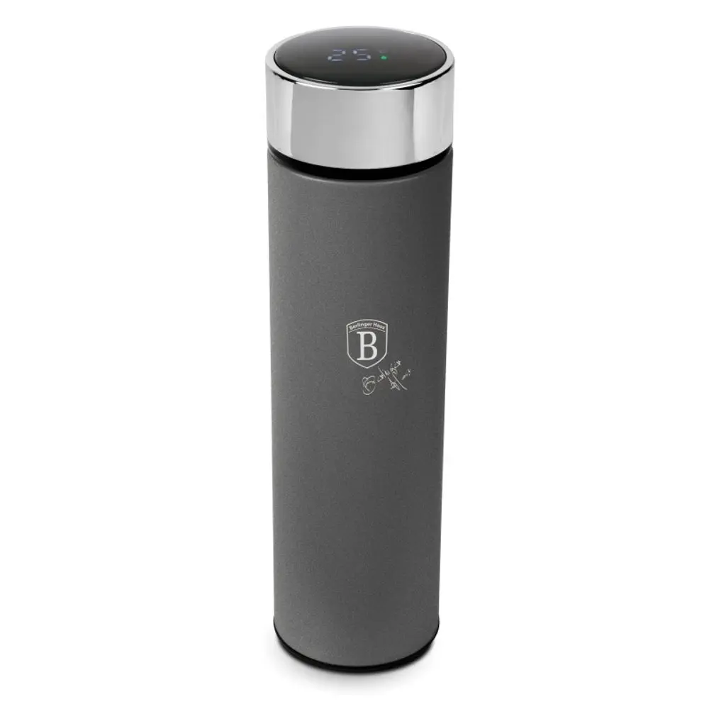 BERLINGERHAUS Termoska nerez s LED displejem 500 ml Antracit Collection BH-9805
