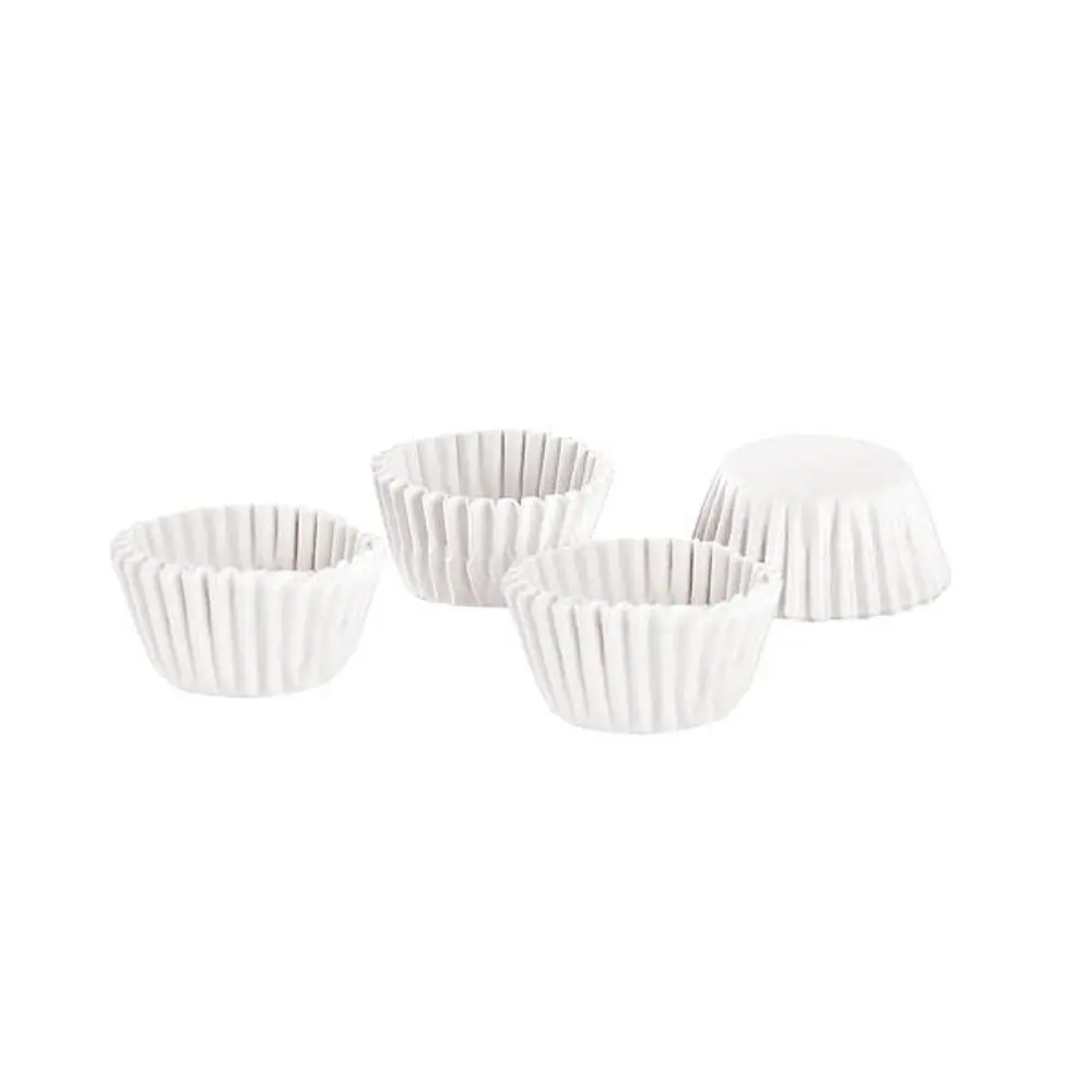 TORO KOŠÍČKY NA MUFFINY PAPÍROVÉ 3,5CM, 100KS BÍLÉ_hamashop