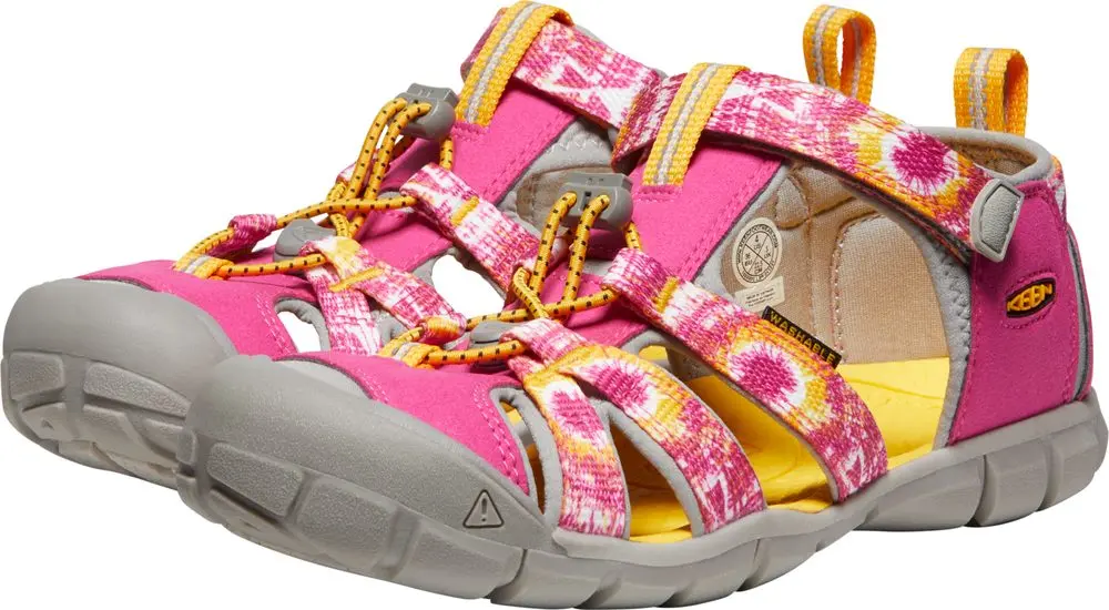 Sandály KEEN SEACAMP II CNX YOUTH multi/keen yellow - 39