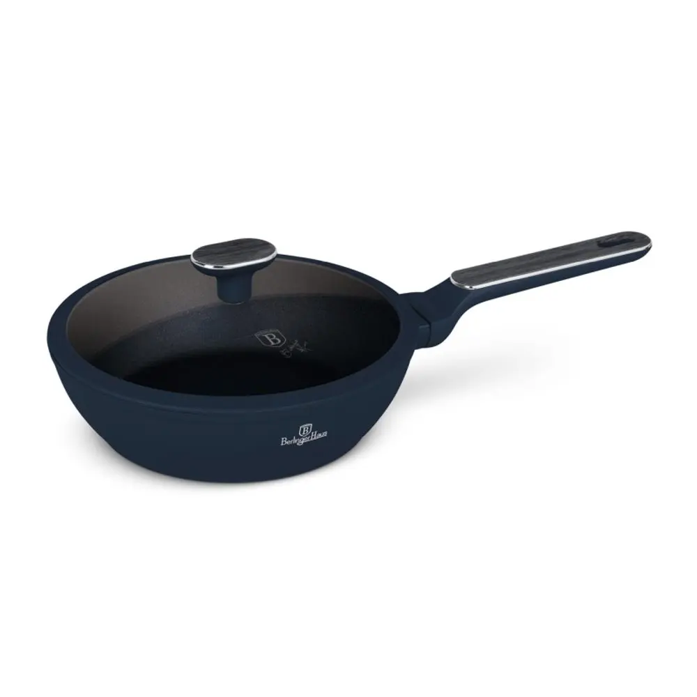BERLINGERHAUS Pánev hluboká s poklicí 24 cm Deep Sea Collection BH-8371