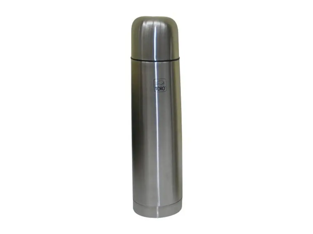 TORO Nerezová termoska se STOP ventilem 1 l_hamashop
