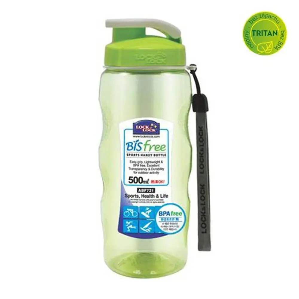 LOCKNLOCK Lahev na pití LOCK Bisfree 500ml zelená