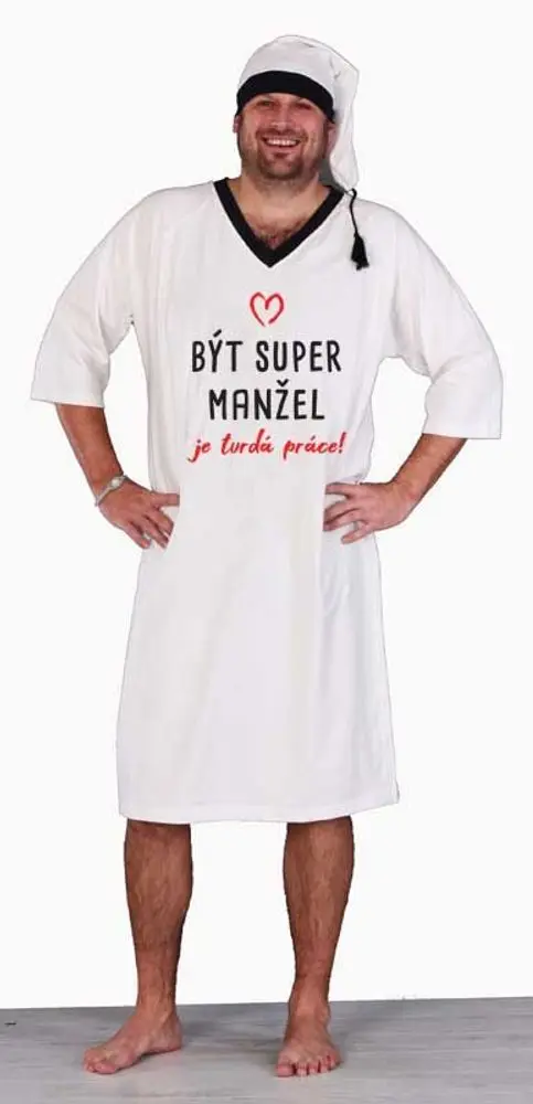 Noční košile - Být super manžel - L